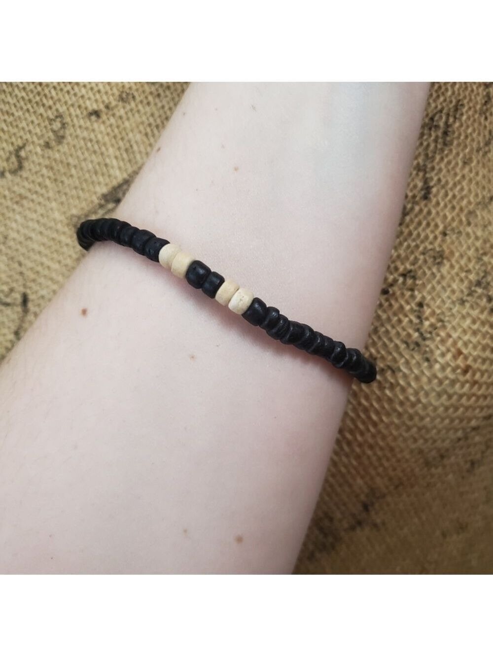 Wooden Beaded Bohemian Bracelet Ethnic Quaint